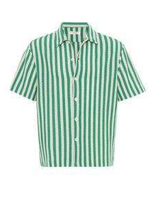 Рубашка на пуговицах классического кроя Antioch, зеленый