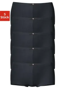 Трусики H.I.S (5 шт.), изготовлены из качественного эластичного хлопка, черный