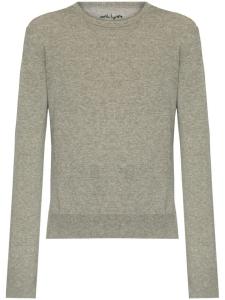 Джемпер с круглым вырезом Yohji Yamamoto, серый