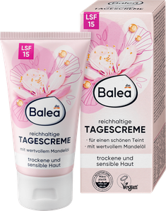 Дневной крем Balea Gesichtscreme reichhaltig LSF 15, 50 ml