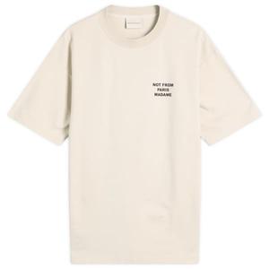 Футболка «Не из Парижа мадам» Drôle De Monsieur, Mastic