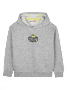 Толстовка с логотипом Timberland Kids, серый