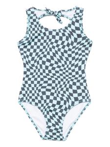 Купальник с принтом Andorine, зеленый