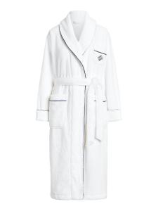 Длинный халат Polo Ralph Lauren Bathrobe, белый