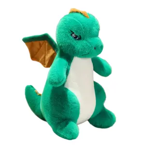 Плюшевая кукла Plara Dinosaur Winged Dragon, высота 25см/35см/45см Tranquility and elegance, зеленый
