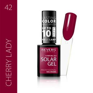 Лак для ногтей Solar Gel № 42 с глянцевым покрытием Revers