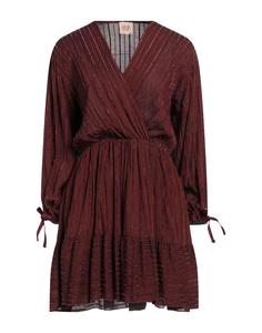 Мини-платье Même Road, коричневый