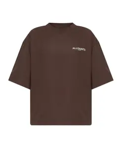 Футболка Guardian Amelie оверсайз Allsaints, коричневый