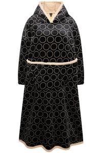 Длинный халат Ulla Popken, черный