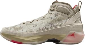 Мужские баскетбольные кроссовки Nike Jordan XXXVII PRM, Rattan/Limestone/Black/Siren Red