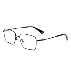 Police Титан квадратные очки для мужчин серые, VPLR10K-0579\亮钛色框