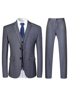 Приталенный костюм Youthup, серый