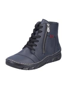 Ботильоны на шнуровке Rieker, Dark blue