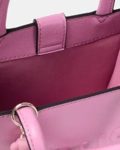 Мини-сумка квадратной формы с медвежьим принтом и ручкой темно-розового цвета из коллекции Tous Brenda, розовый