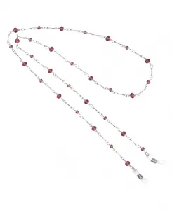 Футляр для очков серебристо-аметистово-фиолетового цвета 2028, purple