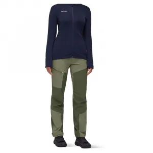 Брюки Mammut Zinal Hybrid Softshell, зеленый