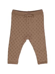 Müsli by GREEN COTTON Брюки-чинос суженные, коричневые
