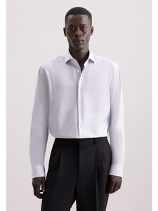 Деловая рубашка, стандартного размера, темно-синего цвета Seidensticker