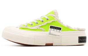 Кроссовки для скейтбординга унисекс с низким верхом неоново-зеленые Xvessel