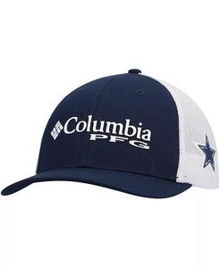 Кепка-кнопка с сетчатой вставкой PFG для мальчиков Navy Dallas Cowboys Columbia