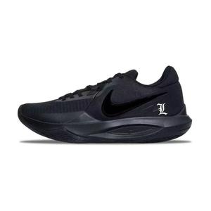 Nike Топы Precision 6 низкие баскетбольные кроссовки мужские Black White