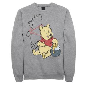 Мужской свитшот с портретом Винни-Пуха Disney Line Art Licensed Character