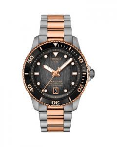 Часы Seastar 1000, 40 мм Tissot, черный