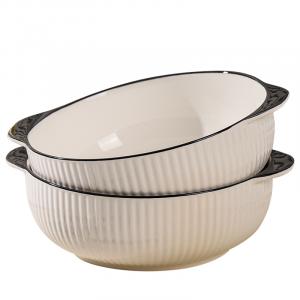 Парные серьги чаша KAWASIMAYA, красный