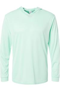 Футболка с капюшоном и длинными рукавами Paragon Bahama Performance, мятно-зеленый