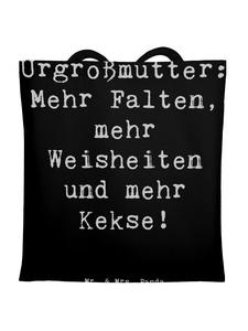 Сумка для переноски Mr & Mrs Panda Urgroßmutter Weisheiten, черный