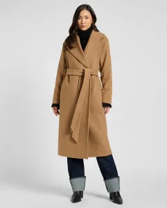 Классическое женское пальто с поясом Lee, коричневый