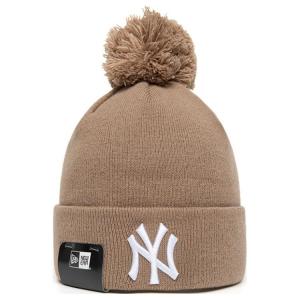 New Era Акриловая вязаная шапка унисекс коричневая, Brown