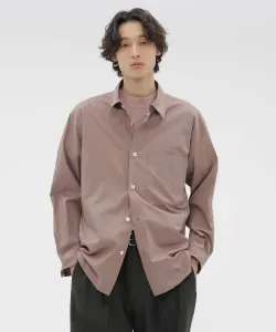 Рубашка из тонкого хлопкового саржевого полотна