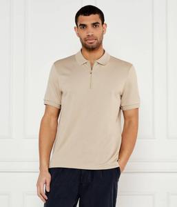 Рубашка поло Regular fit Boss, желтый