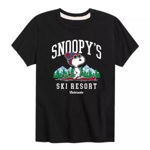 Футболка Peanuts Snoopy's Ski Resort для мальчиков 8–20 лет Licensed Character