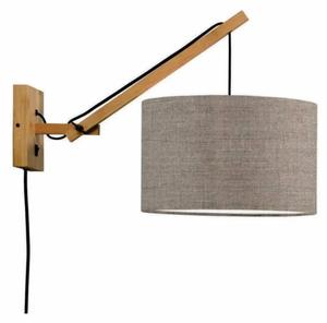 Настенный светильник GOOD&MOJO ANDES, коричневый - темно-серый - серый - светло-коричневый