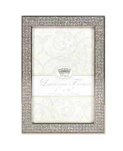 Рамка для фотографий Turner из металла с золотым блеском — 4" x 6" Lawrence Frames, gold