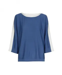 Свитер с высоким воротником Marie Mãro, синий