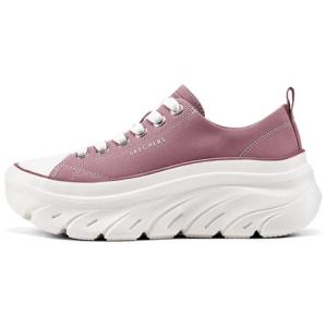 Skechers Уличные низкие холщовые туфли женские розовые
