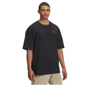 Футболка Under Armour HWT Woven Label, черный