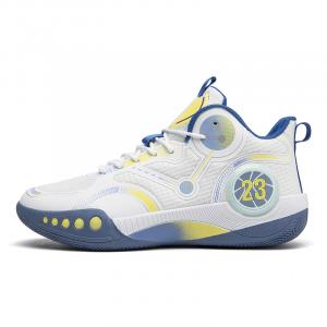 Баскетбольные кроссовки для детей и подростков с высоким берцем, амортизирующие, устойчивые к истиранию, водонепроницаемые PROTECTCAMEL, бежевый