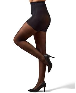 Женские корректирующие трусики Bodysmoothers Super Shaper Sheers MM-293 MeMoi, Black