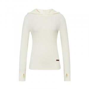 Свитер женский Deep Breath в вертикальную полоску, черный