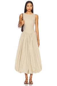 Aria макси-платье All The Ways, khaki