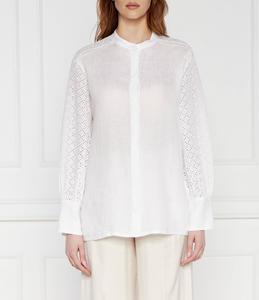 Льняная рубашка BOSS BLACK Beliah, белый