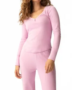 Топ с длинными рукавами More Amour в цвете «Азалия» Pj Salvage