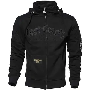 Худи West Coast Choppers Aramidic lining Por Vida, черный