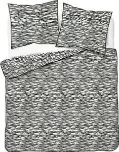 Постельное белье, перкаль, с кантом, элегантное 160x200 5591b Зебра