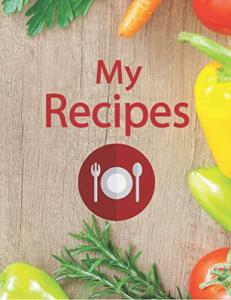 My Recipes journal ; recipes notebook ; blank recipes keeper ; ideal for collecting your favorites recipes .: This book is 8,5 x 11in ( 21,59cm x 27,94cm ) and has 201 pages (Independently published)