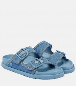 Джинсовые сандалии Arizona Birkenstock 1774, Faded Denim